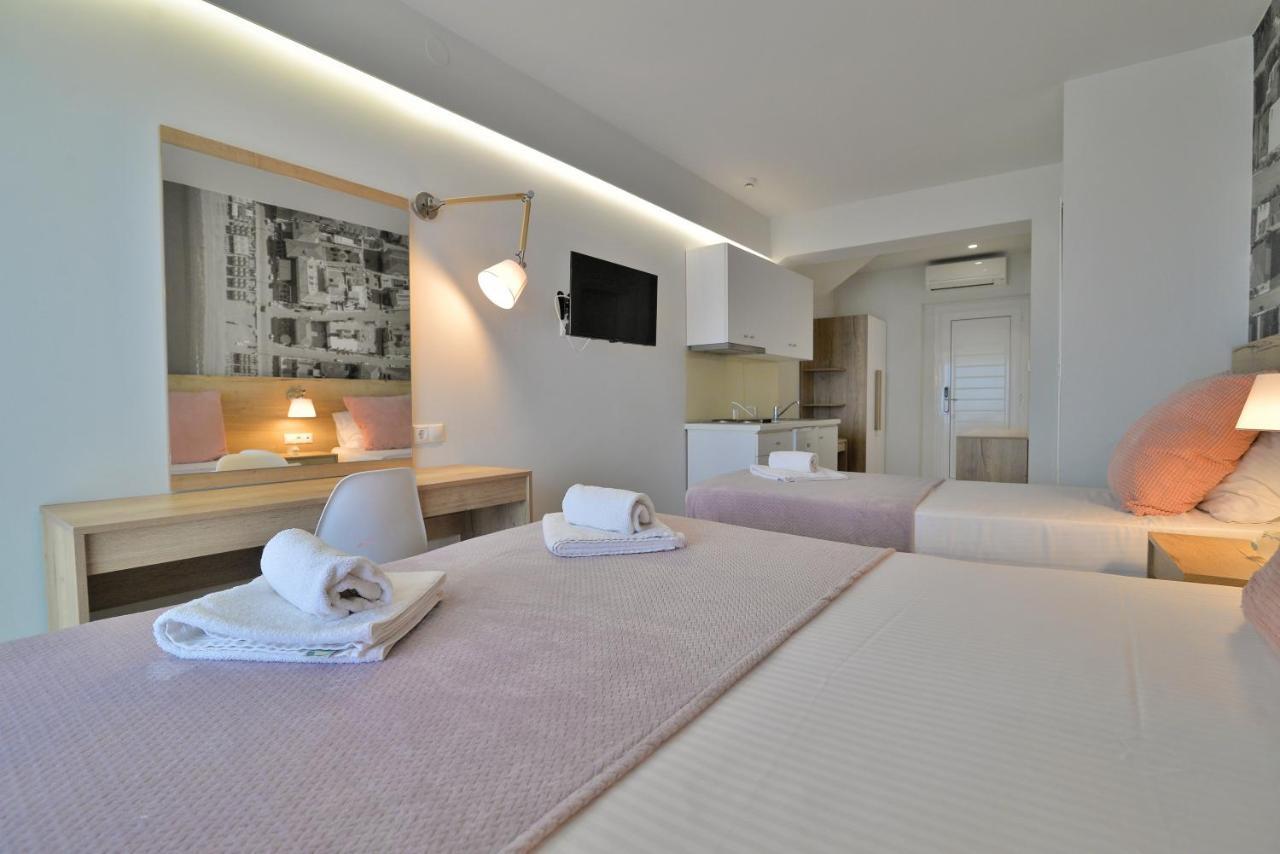 Nefeli Apartments เลปโตการายา ภายนอก รูปภาพ