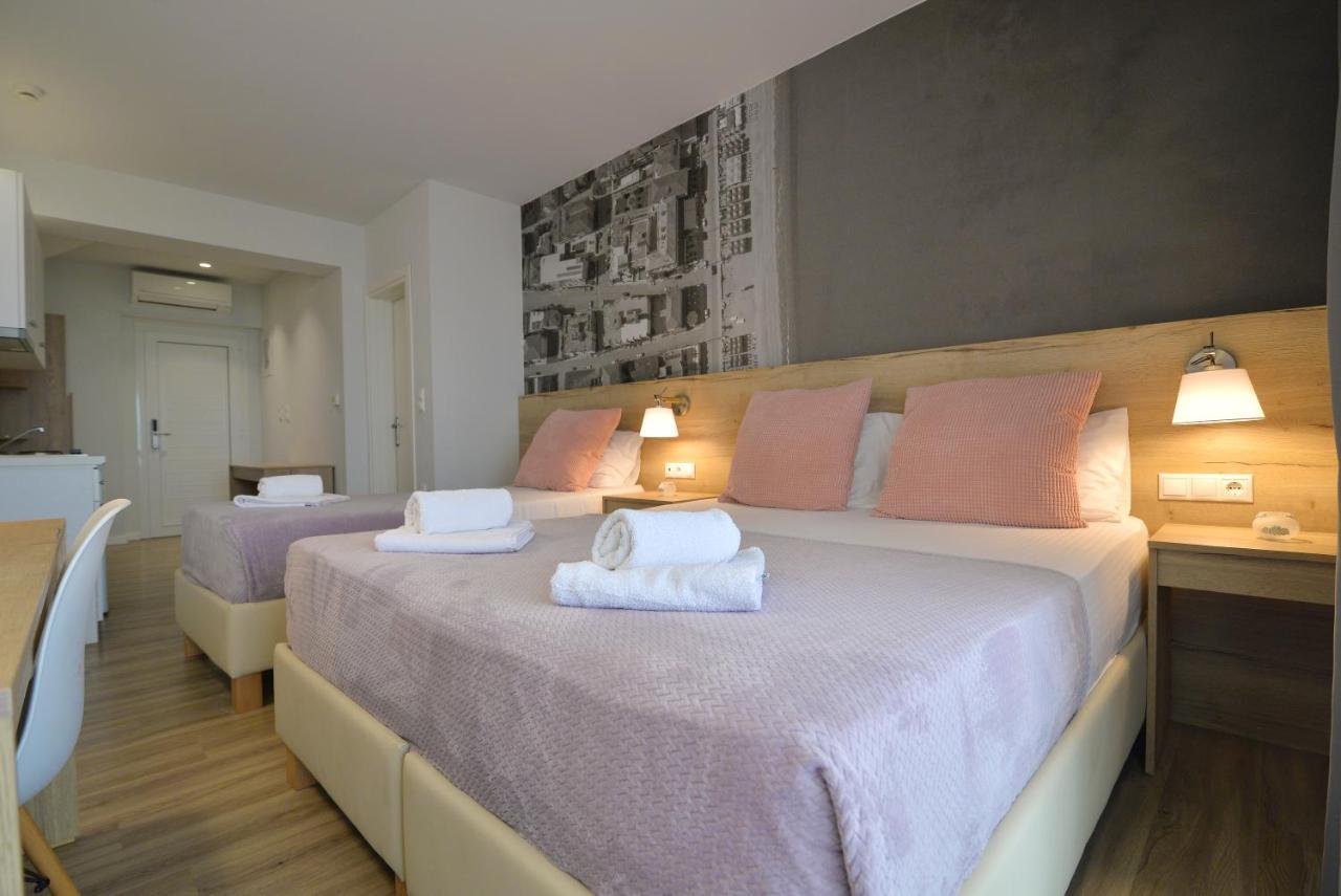 Nefeli Apartments เลปโตการายา ภายนอก รูปภาพ